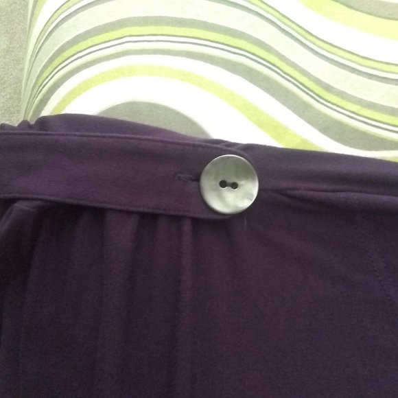 Diane Kennedy Purple Tunic Size 1X - Picture 6 of 8